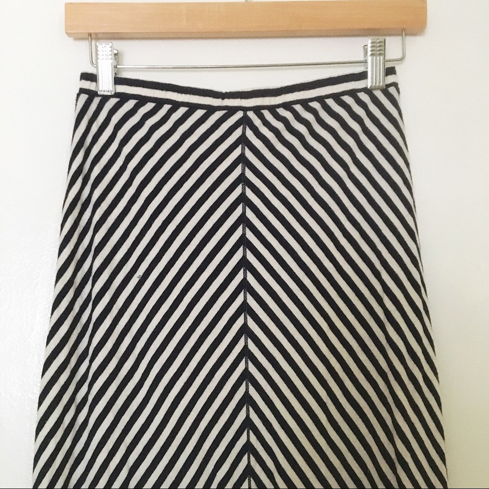 Max Studio Chevron Maxi Skirt